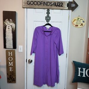 Shadowline Women's Petals Waltz Gown Muumoo M Purple